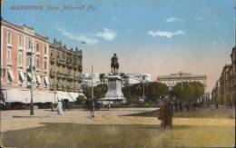 Egypt-Postcard Uncirculated-Alexandria-Square Mohamed Aly-2/scans - Alejandría