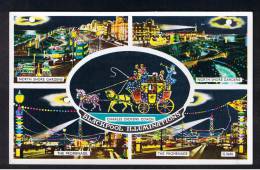 RB 928 - Valchrome Multiview Postcard - Blackpool Illuminations - Lancashire - Blackpool