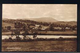 RB 928 - Early Postcard - Hawkshead From The River - Lake District - Cumbria - Hawkshead