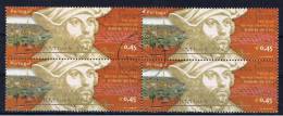 P Portugal 2002 Mi 2576 (Viererblock) - Used Stamps