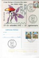 C DUE CARTOLINE RIVA DEL GARDA 1997 FUNGHI  PILZE  MUSHROOM ORCHIDEA AMANITA MICOLOGIA CHAMPIGNONS  SETAS - Pilze