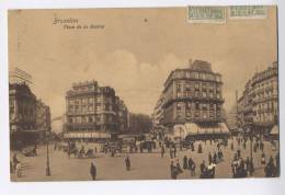 BRUXELLES Place De La Bourse EXPOSITION 1910 - Fêtes, événements