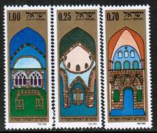 ISRAEL    Scott #  541-3**  VF MINT NH - Ungebraucht (ohne Tabs)