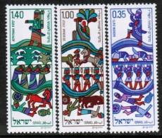 ISRAEL    Scott #  573-5**  VF MINT NH - Unused Stamps (without Tabs)