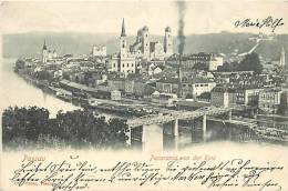Mars13 1097 : Passau  -  Panorama Von Der Ries - Passau