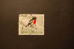 AUSTRALIA 1 VALORE USATO 1966  UCCELLO PETTIROSSO - Sparrows