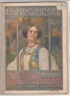 RA#16#10 IL ROMANZO MENSILE N.10-1909 H.Hope L'ISOLA CONTRASTATA - H.Rider Haggard L'IDOLO D'ORO /Cop. Salvadori - Krimis