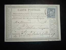 CP PRECURSEUR TP SAGE 15C OBL. 31 MARS 78 MONTLUCON (03 ALLIER) - Cartes Précurseurs