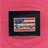 USA STATI UNITI 1976 AIR MAIL AIRPLANE PLANE FLAG AEREO BANDIERA AEROPLANO AIRMAIL POSTA AEREA 31c USATO USED OBLITERE' - 3a. 1961-… Oblitérés