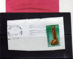 USA - STATI UNITI 1989 AIRMAIL Air Mail Pre Columbian America Issue EMISSIONE PRE COLOMBIANA USED - 3a. 1961-… Gebraucht