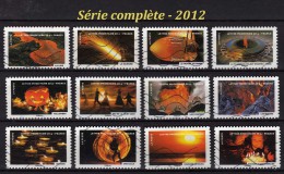 France - Lot 53 - Adhésifs Y&T N° 751 / 762 - Oblitérés - Adhesive Stamps