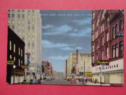 Iowa > Sioux City    Fourth Street At Night 1944 Cancel  ---   Ref  897 - Sioux City