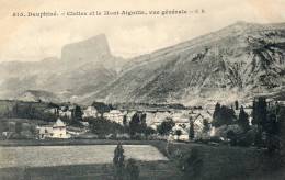 CPA -CLELLES (38)- Vue Générale Sur Le Bourg Et Le Mont Aiguille - Clelles