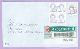AANGETEKENDE * BRIEFOMSLAG Gelopen Naar LEIDERDORP  (7479) - Unused Stamps