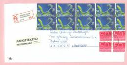 AANGETEKENDE * BRIEFOMSLAG Gelopen Naar LEIDERDORP  (7480) - Unused Stamps