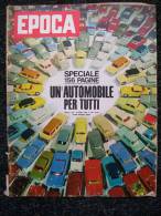 EPOCA Dell´OTTOBRE 1962    SPECALE    AUTOMOBILI - Engines