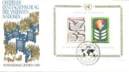 UN Wien - Mi-Nr Block 1 FDC (b107) - FDC