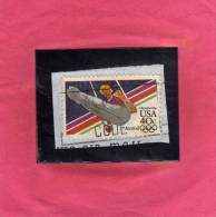 USA - STATI UNITI 1983 AIRMAIL OLYMPIC GAMES LOS ANGELES 1984 MEN´S GYMNASTICS AIR MAIL AEREA GIOCHI OLIMPICI USED - 3a. 1961-… Gebraucht