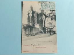 CAPESTANG - Coin De La Place Et Eglise - Capestang