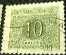 Czechoslovakia 1954 Postage Due 10h - Used - Portomarken