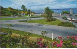 Seattle WA Washington, Lake Washington Floating Bridge Plaza, Autos, Now Hwy 520, C1950s Vintage Postcard - Seattle