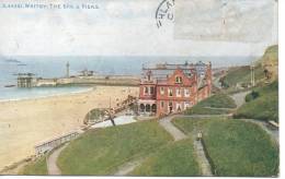 CP - WHITBY - THE SPA & PIERS - D.44261 - - Whitby