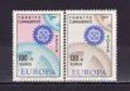 Turquie 1967  -  Yv.no.1829-30 Neufs** - Unused Stamps