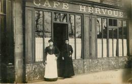 Montaigu ?café Hervouet , Carte Photo - Montaigu