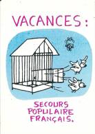 " VACANCES :  SECOURS POPULAIRE FRANCAIS" - Effel