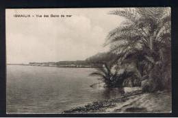 RB 929 - Early Egypt Postcard - Vue Des Bains De Mer - Ismalia - Ismaïlia