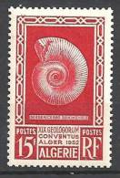 1952  Alg. N° 297 Et  298  Nf** .  19éme Congrès De Géologie à Alger. - Nuevos