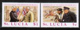ST. LUCIA   Scott # 367-8**  VF MINT NH - St.Lucia (...-1978)