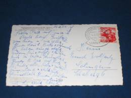 Österreich Austria Postkarte Post Card Bildpostkarte 1956 Riezlern Kleinwalsertal - Solingen Stempel Sondertarif - Lettres & Documents