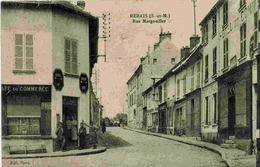 Dépt 77 - REBAIS - Rue Margouiller - Animée - Rebais