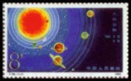 1982 CHINA T78 Cluster Of 9 Planets 1V - Neufs