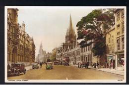 RB 930 - 1950's Postcard - High Street Oxford - Oxford