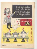 Protège Cahier C´est La Super-Cocotte SEB Des Années 1960 - Coberturas De Libros