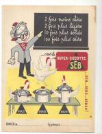 Protège Cahier C´est La Super-Cocotte SEB Des Années 1960 - Copertine Di Libri