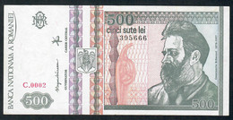 ROMANIA  P101a  500 LEI   December 1992  Low Serie C.0002  AUNC. - Roumanie