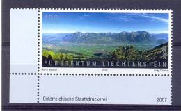 2007 Paysage Du Liechtenstein - Neufs