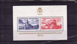 Liechtenstein (1972)- BF "VaduzI" Neuf** - Blocs & Feuillets