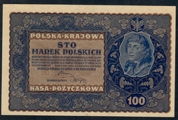 POLAND   P27   100    MAREK   1919    UNC. - Polonia