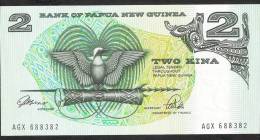 PAPUA NEW GUINEA   P5c   2   KINA    1981 Signature 3   UNC. - Papoea-Nieuw-Guinea