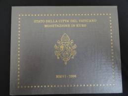 2006 - Coffret Vatican BU Complet Avec 8 Pièces De 2 Euro à 1 Cent - Vaticaanstad