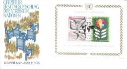 UN Wien - Mi-Nr Block 1 FDC (b108) - FDC