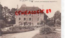 87 - ORADOUR SUR VAYRES - LE PONTY 1928-  SEPIA -EDITEUR BOURGOIN - Oradour Sur Vayres
