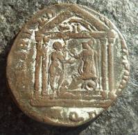 Roman Empire - #316 - Constantinus I - TEMPEL! - VF! - The Tetrarchy (284 AD Tot 307 AD)
