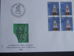 24 05 1984 - Lettre De Berne - Bundesfeiermarken - Pro Patria 1984 - Storia Postale