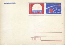Poland-Postal Stationery Postcard 1977-XX Years Conquest Of Space -unused - Europe