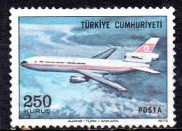 TURKEY 1973 Air. -  250k. - Douglas DC-10   FU - Poste Aérienne